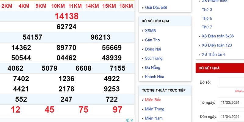 Soi cầu tam giác miền Bắc
